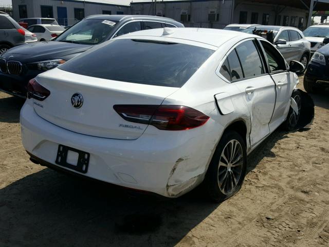 W04GP6SX3J1107914 - 2018 BUICK REGAL ESSE WHITE photo 4