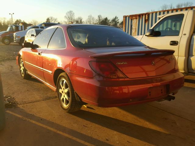 19UYA225XWL001492 - 1998 ACURA 3.0CL Красный фото 3