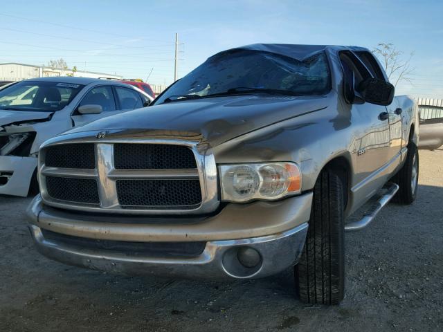 1D7HA18N93S175660 - 2003 DODGE RAM 1500 S TAN photo 2