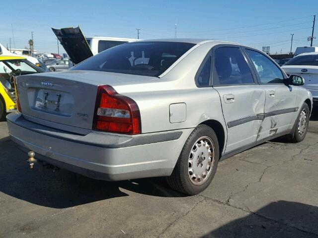 YV1TS97D9X1010903 - 1999 VOLVO S80 GRAY photo 4