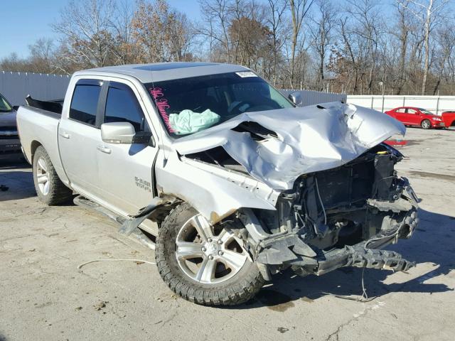 1C6RR7MT7ES167193 - 2014 RAM 1500 SPORT SILVER photo 1