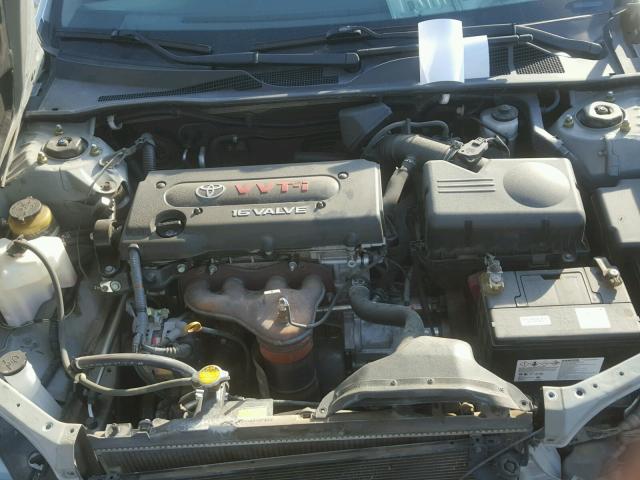 4T1BE32K44U370372 - 2004 TOYOTA CAMRY LE ვერცხლისფერი ფოტო 7