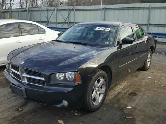 2B3CA3CV4AH107571 - 2010 DODGE CHARGER SX BLACK photo 2