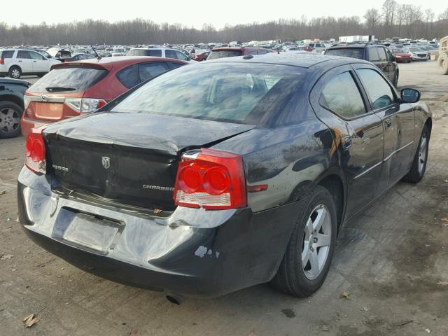 2B3CA3CV4AH107571 - 2010 DODGE CHARGER SX BLACK photo 4