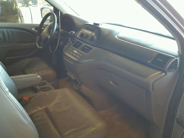 5FNRL38637B018853 - 2007 HONDA ODYSSEY EX BLUE photo 5