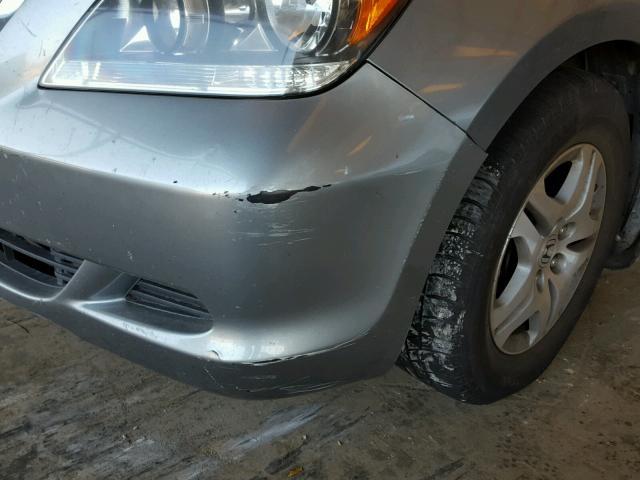 5FNRL38637B018853 - 2007 HONDA ODYSSEY EX BLUE photo 9