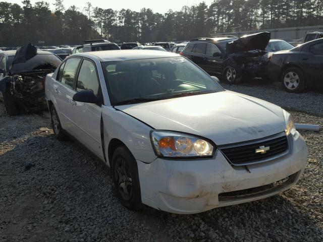 1G1ZS58F07F130044 - 2007 CHEVROLET MALIBU LS WHITE photo 1