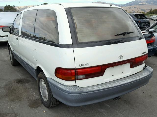 JT3AC24S0S1050966 - 1995 TOYOTA PREVIA LE WHITE photo 3