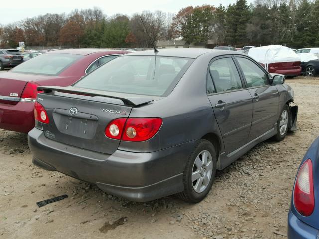 1NXBR32E16Z713995 - 2006 TOYOTA COROLLA CE CHARCOAL photo 4