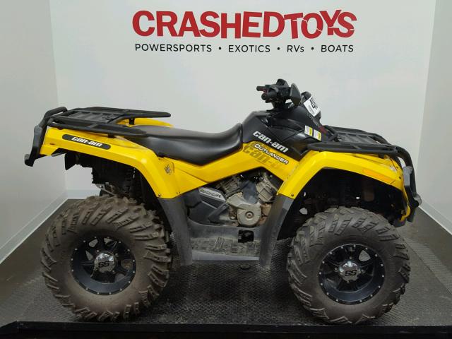 3JBEGCN11AJ000077 - 2010 CAN-AM OUTLANDER YELLOW photo 1