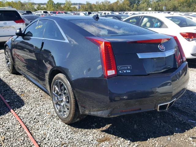 1G6DP1ED1B0132141 - 2011 CADILLAC CTS PREMIU BLACK photo 3