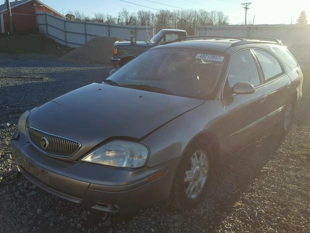 1MEHM59S54A611875 - 2004 MERCURY SABLE LS P BEIGE photo 2