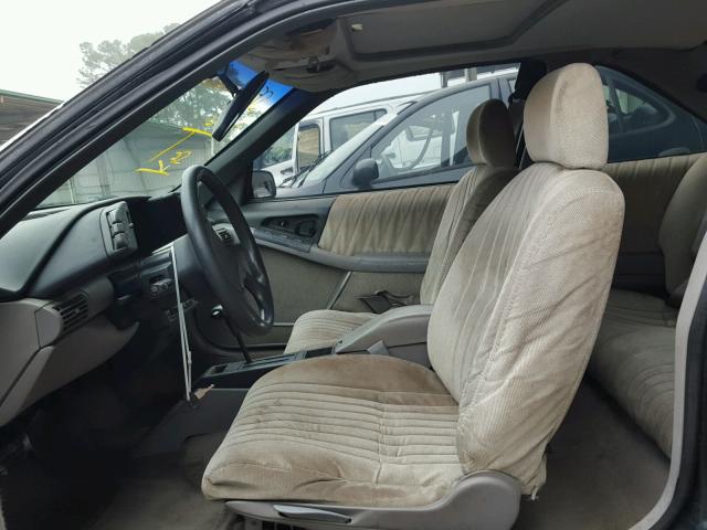 1G2WJ14T5NF201161 - 1992 PONTIAC GRAND PRIX შავი ფოტო 5