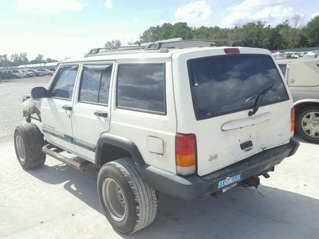 1J4FT68S2XL509584 - 1999 JEEP CHEROKEE S WHITE photo 3