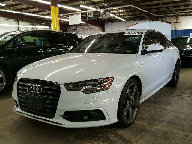 WAUHGAFC6FN023068 - 2015 AUDI A6 PRESTIG WHITE photo 2