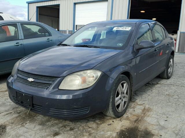 1G1AL58F587278261 - 2008 CHEVROLET COBALT LT BLUE photo 2