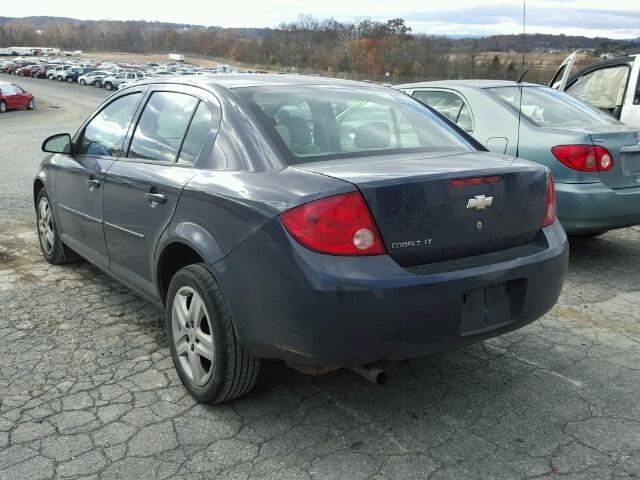 1G1AL58F587278261 - 2008 CHEVROLET COBALT LT BLUE photo 3