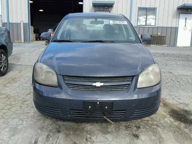 1G1AL58F587278261 - 2008 CHEVROLET COBALT LT BLUE photo 9