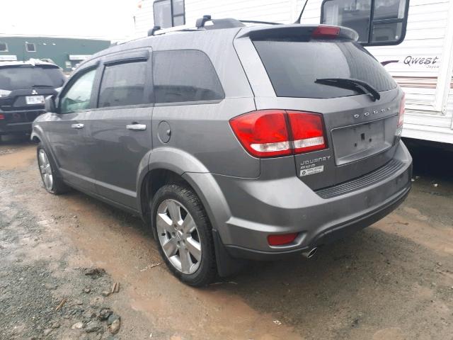 3C4PDDFG4CT335106 - 2012 DODGE JOURNEY R/ GRAY photo 3