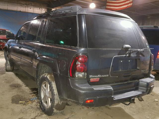 1GNET16S736140843 - 2003 CHEVROLET TRAILBLAZE BLACK photo 3