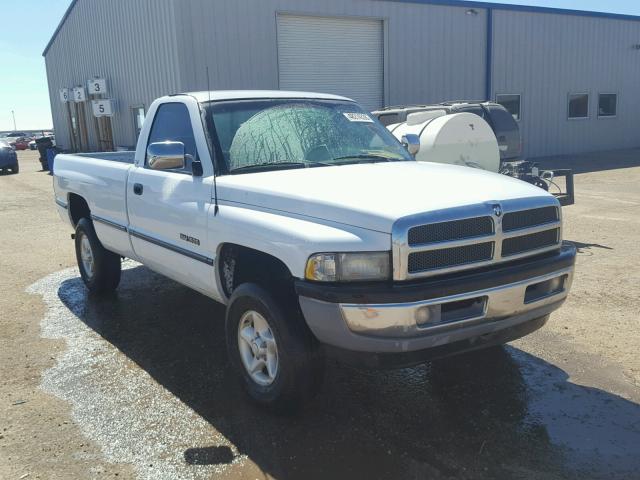 1B7HF16Z0VS142924 - 1997 DODGE RAM 1500 WHITE photo 1