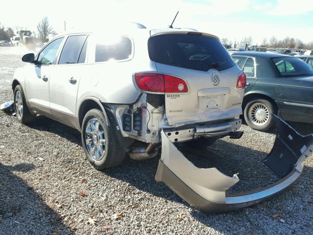 5GAKRCED6CJ274413 - 2012 BUICK ENCLAVE SILVER photo 3
