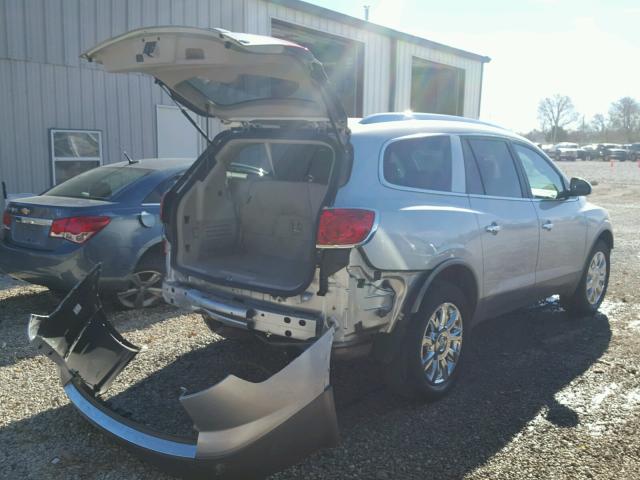 5GAKRCED6CJ274413 - 2012 BUICK ENCLAVE ვერცხლისფერი ფოტო 4