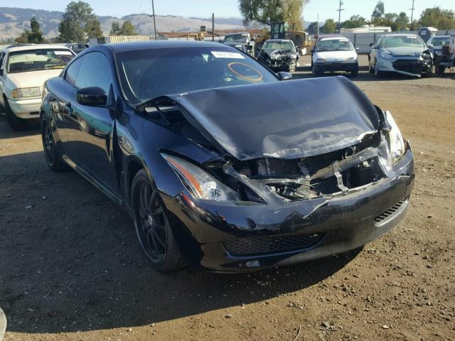 JNKCV64E38M117288 - 2008 INFINITI G37 BASE BLACK photo 1