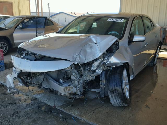 1G11F5SL7FU149829 - 2015 CHEVROLET MALIBU LTZ 银色 照片 2