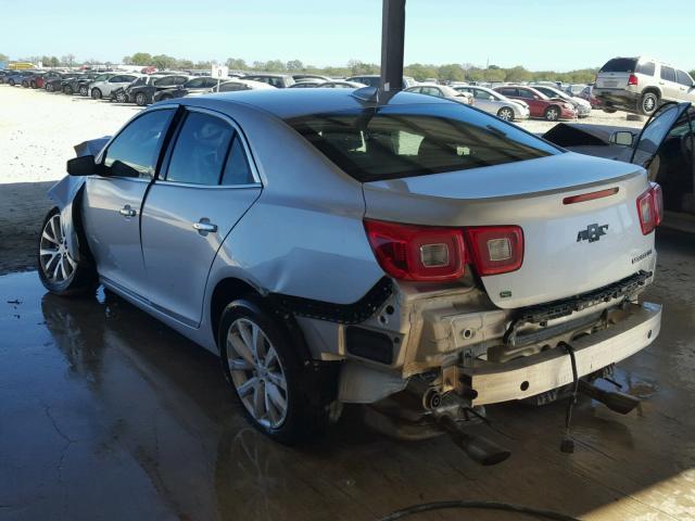 1G11F5SL7FU149829 - 2015 CHEVROLET MALIBU LTZ 银色 照片 3