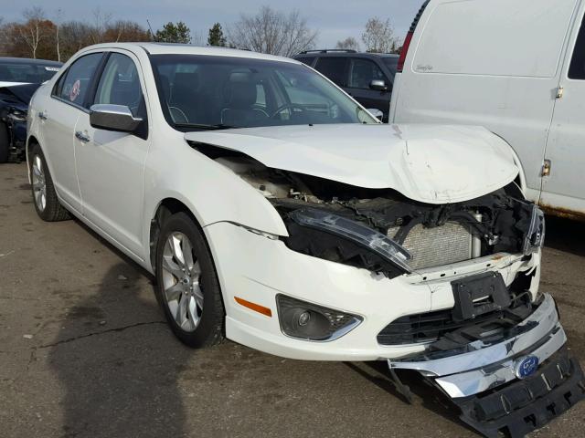 3FAHP0JA2BR256333 - 2011 FORD FUSION SEL WHITE photo 1