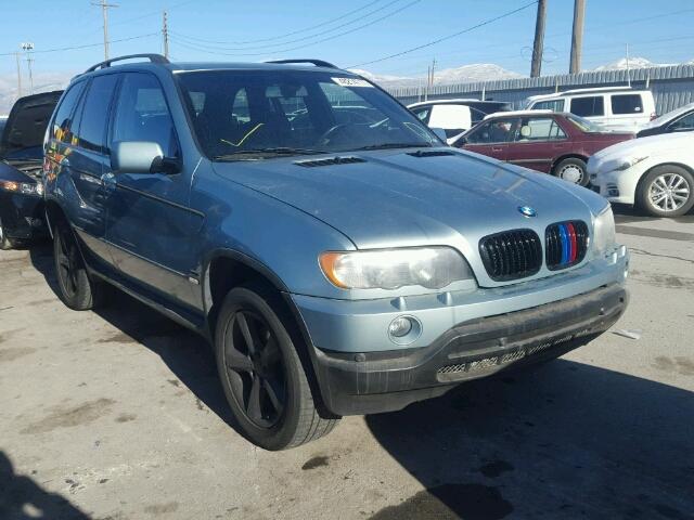 5UXFA53583LV84595 - 2003 BMW X5 3.0I GREEN photo 1