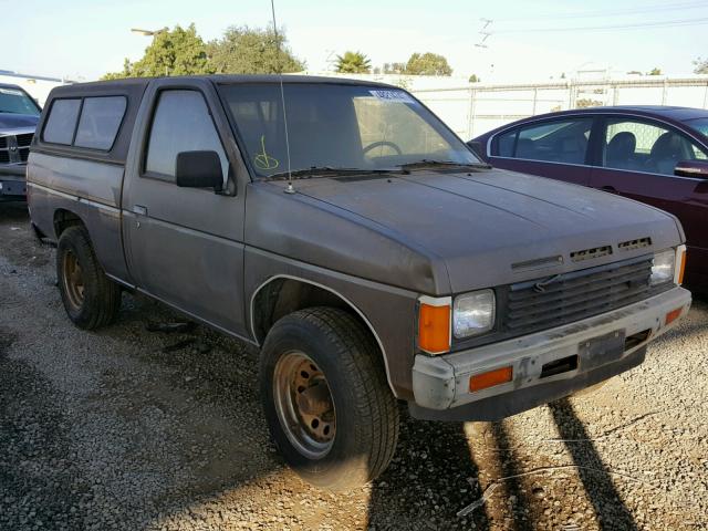 JN6ND11S5GW018305 - 1986 NISSAN D21 SHORT BROWN photo 1