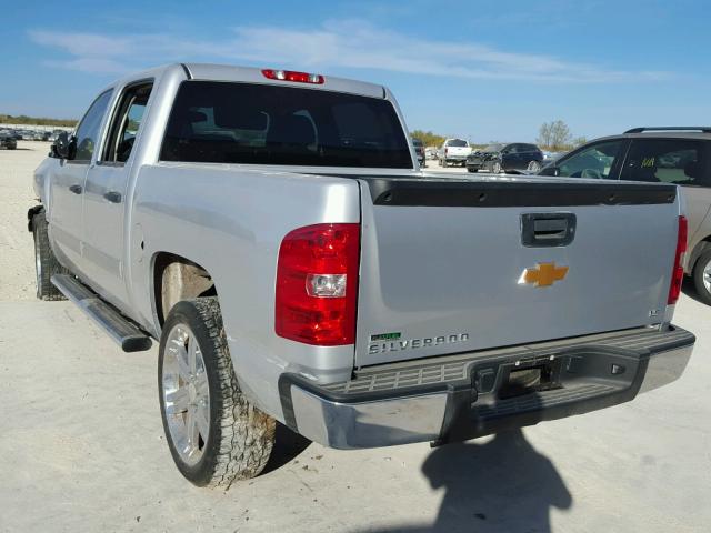 3GCPCREA4DG100048 - 2013 CHEVROLET SILVERADO SILVER photo 3