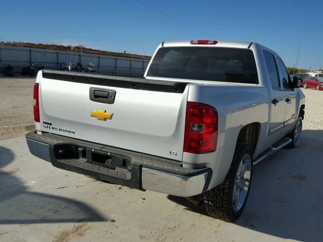 3GCPCREA4DG100048 - 2013 CHEVROLET SILVERADO SILVER photo 4