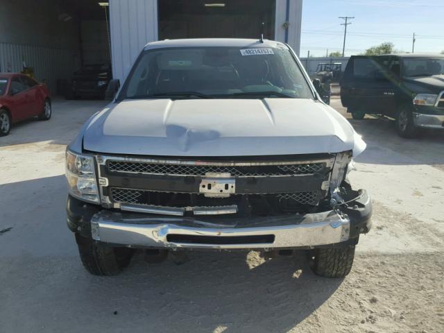 3GCPCREA4DG100048 - 2013 CHEVROLET SILVERADO SILVER photo 9