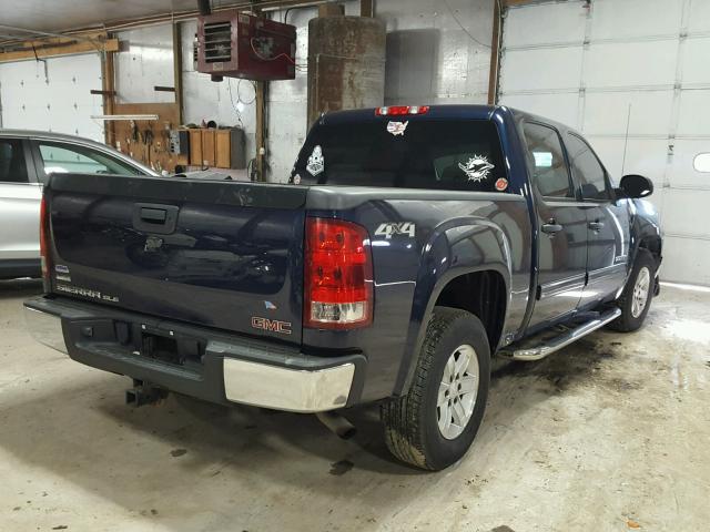 3GTRKVE39AG293668 - 2010 GMC SIERRA K15 BLUE photo 4