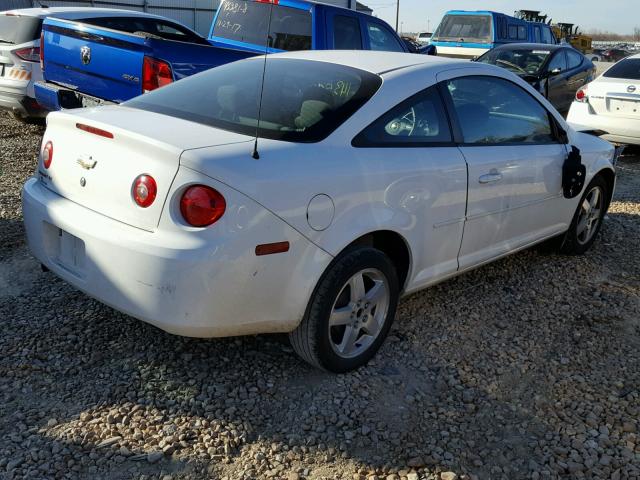 1G1AT18H297264619 - 2009 CHEVROLET COBALT LT WHITE photo 4