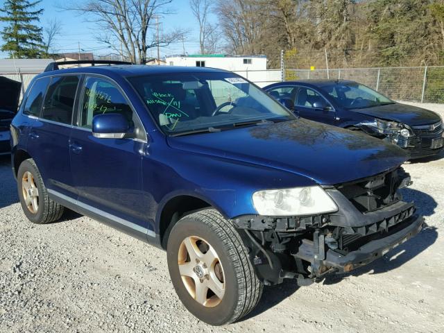 WVGBG77L15D001649 - 2005 VOLKSWAGEN TOUAREG 3. BLUE photo 1