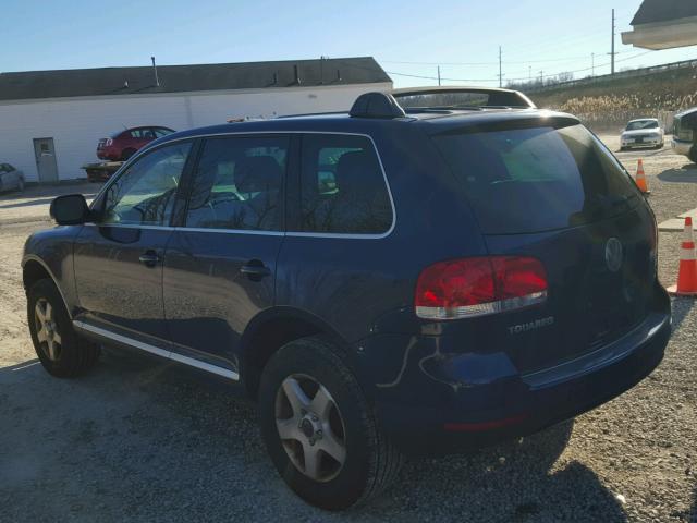 WVGBG77L15D001649 - 2005 VOLKSWAGEN TOUAREG 3. BLUE photo 3