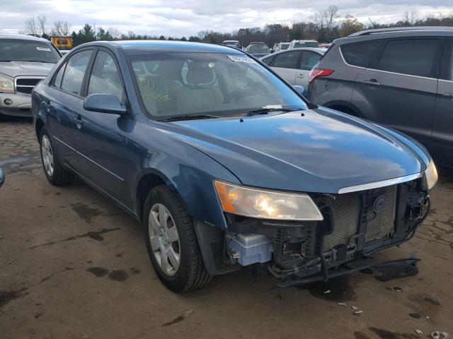 KMHET46C86A077252 - 2006 HYUNDAI SONATA GL BLUE photo 1