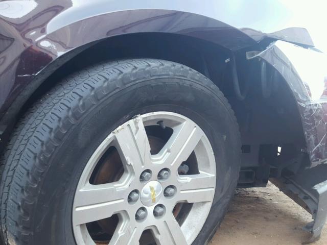 1GNEV23D09S177528 - 2009 CHEVROLET TRAVERSE L MAROON photo 9