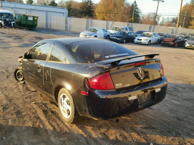 1G2AL15F377297818 - 2007 PONTIAC G5 BLACK photo 3