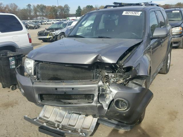 1FMCU0EG1BKC18135 - 2011 FORD ESCAPE LIM GRAY photo 2