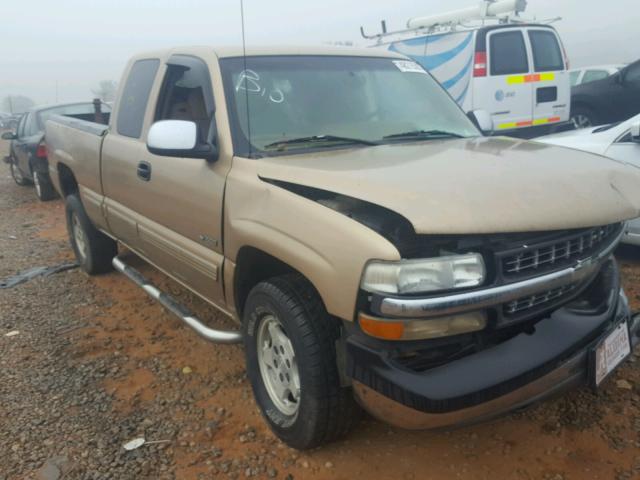 1GCEK19T8YE228524 - 2000 CHEVROLET SILVERADO TAN photo 1