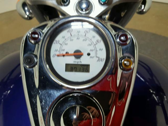 JH2RC44682K620601 - 2002 HONDA VT750 CDC PURPLE photo 10