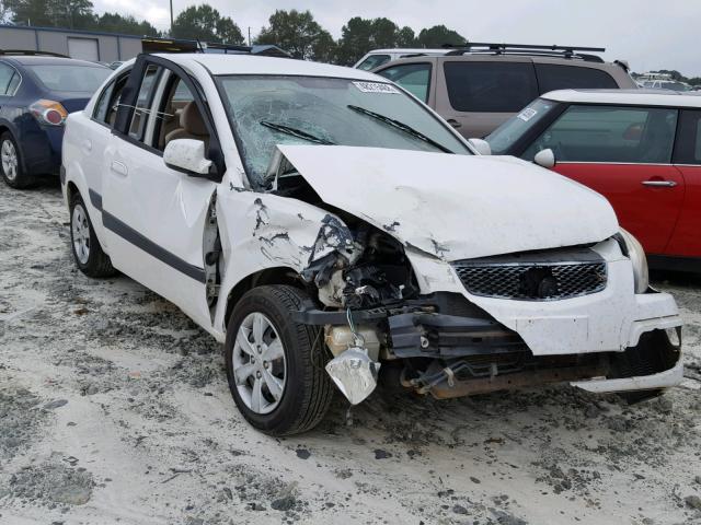 KNADE223396446818 - 2009 KIA RIO BASE WHITE photo 1