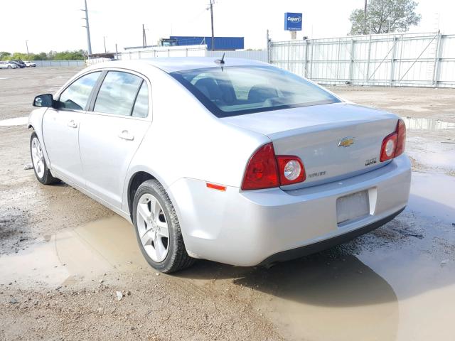 1G1ZB5E19BF320782 - 2011 CHEVROLET MALIBU LS Gümüş foto 3