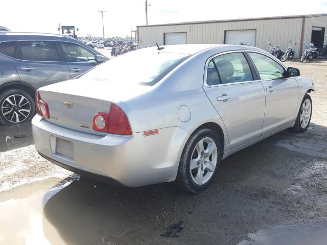 1G1ZB5E19BF320782 - 2011 CHEVROLET MALIBU LS Gümüş foto 4