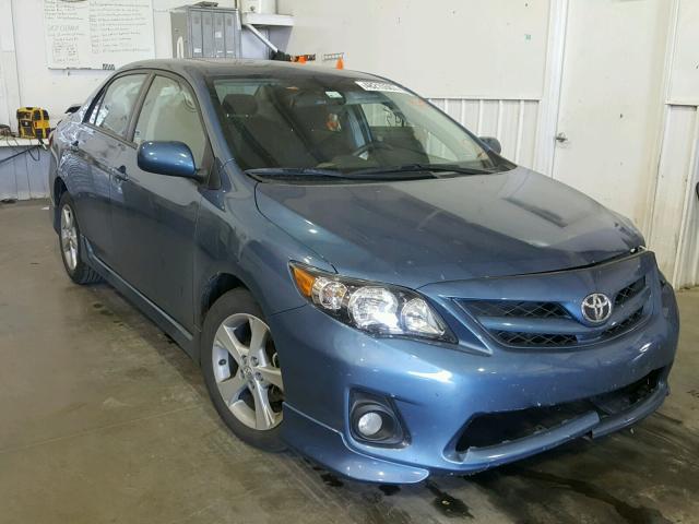 5YFBU4EE6CP066569 - 2012 TOYOTA COROLLA BA BLUE photo 1